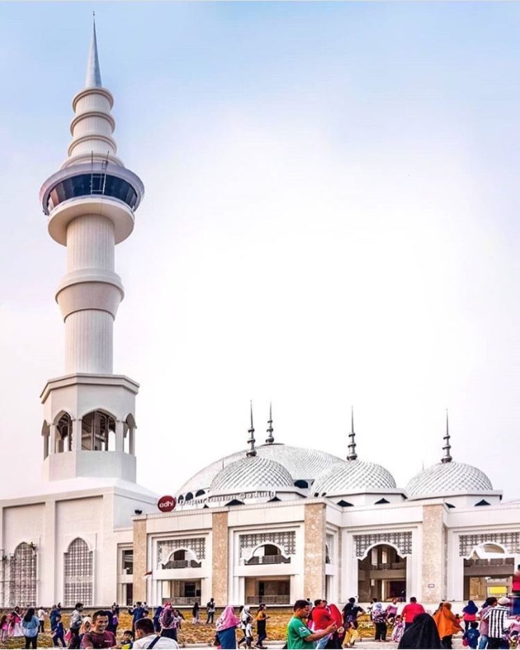 100 Gambar  Masjid  AGUNG RAYA NABAWI MODERN DLL 