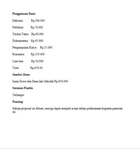 11+ Contoh Proposal (USAHA, SEKOLAH, PENGAJUAN DANA)