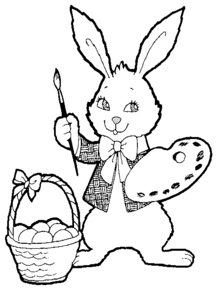 gambar kelinci tk
