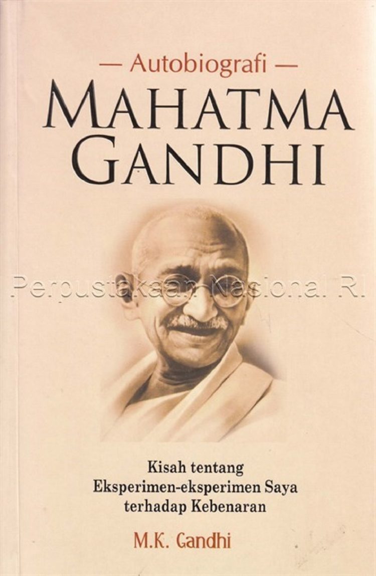 Buku Autobiografi Mahatma Gandhi